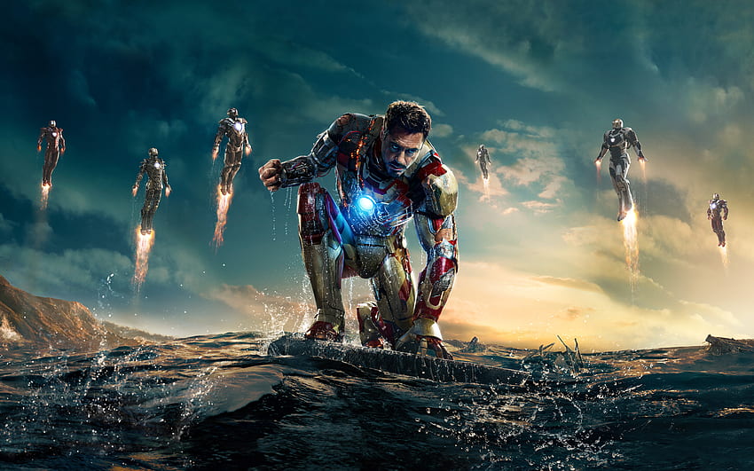 รายวัน : Iron Man 3. I Like To Waste My Time, Three Movie วอลล์เปเปอร์ HD