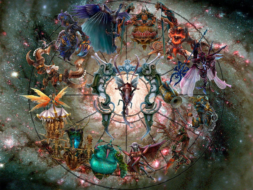 . компютър:. Final fantasy xii, Final fantasy, Астрологично изкуство, FF12 HD тапет