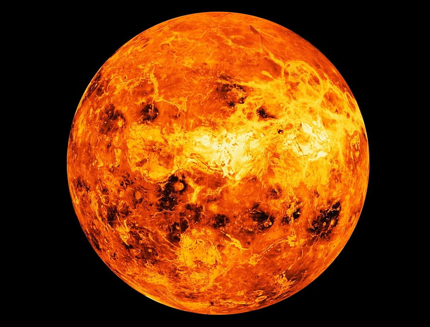 惑星研究者は、NASA 金星の金星に「火の輪」を発見して驚いた 高画質の壁紙
