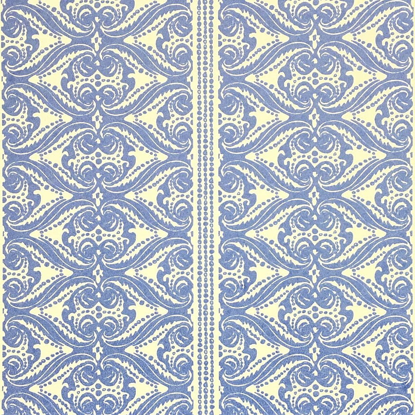 NON WOVEN WIDE WIDTH – PRINTED – Bernard Thorp Fabric, Blue Printed HD phone wallpaper