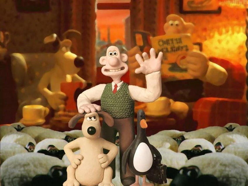Wallace e Gromit: Wallace e Gromit. Personagens de Wallace e gromit, Animações da Aardman, Filmes clássicos de natal papel de parede HD