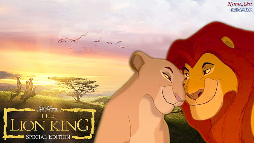 Mufasa Sarabi Lion King คู่รัก วอลล์เปเปอร์ HD