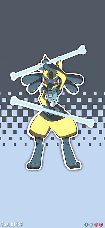 Lucario wallpaper (Shiny version) by CrazEclips13456 on DeviantArt