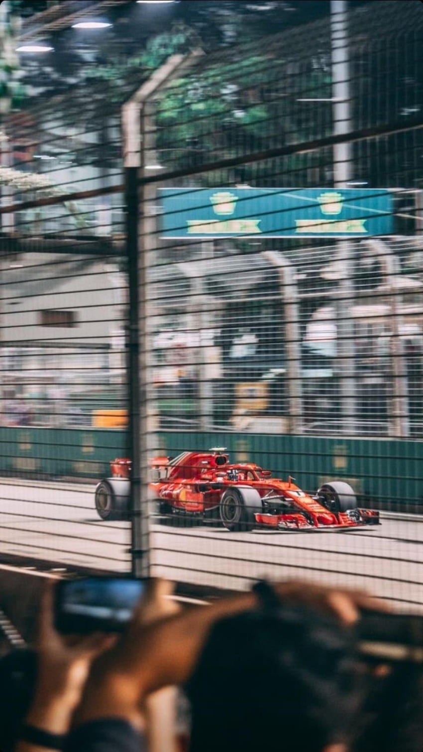Kimi Räikkönen, Ferrari, Autobeleuchtung, Auto, f1 HD-Handy-Hintergrundbild