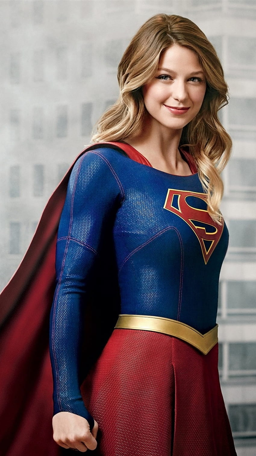 Melissa Benoist As Supergirl IPhone 8 7 6 6S HD phone wallpaper