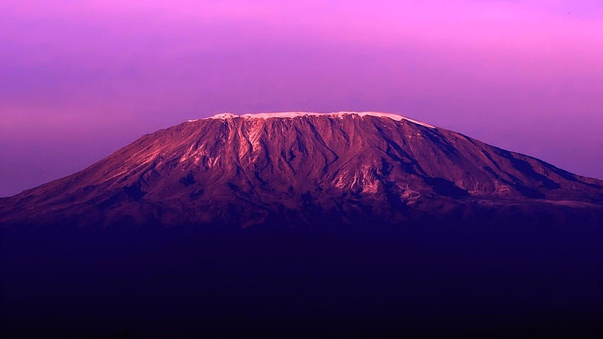 Ultra Icon Mount Kilimanjaro - връх Килиманджаро HD тапет