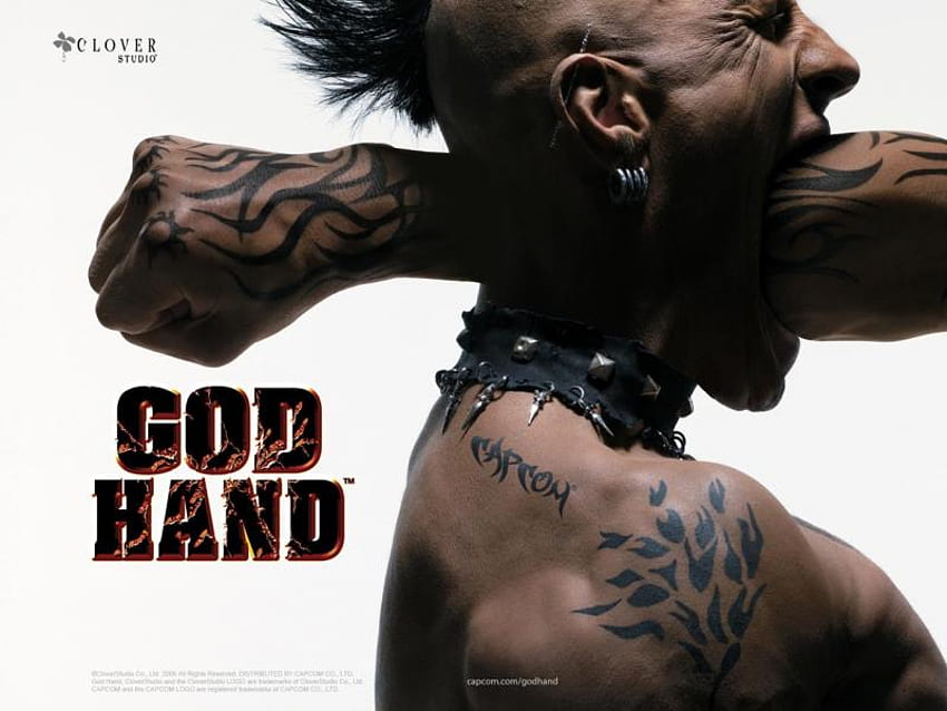 GOD HAND, god, scare, funny, hand HD wallpaper