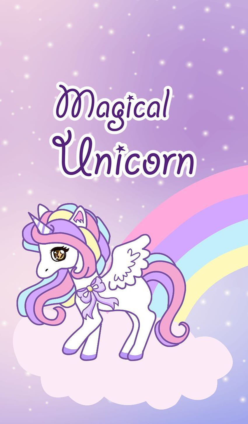 Cartoon Unicorn, Adorable Unicorn HD phone wallpaper | Pxfuel