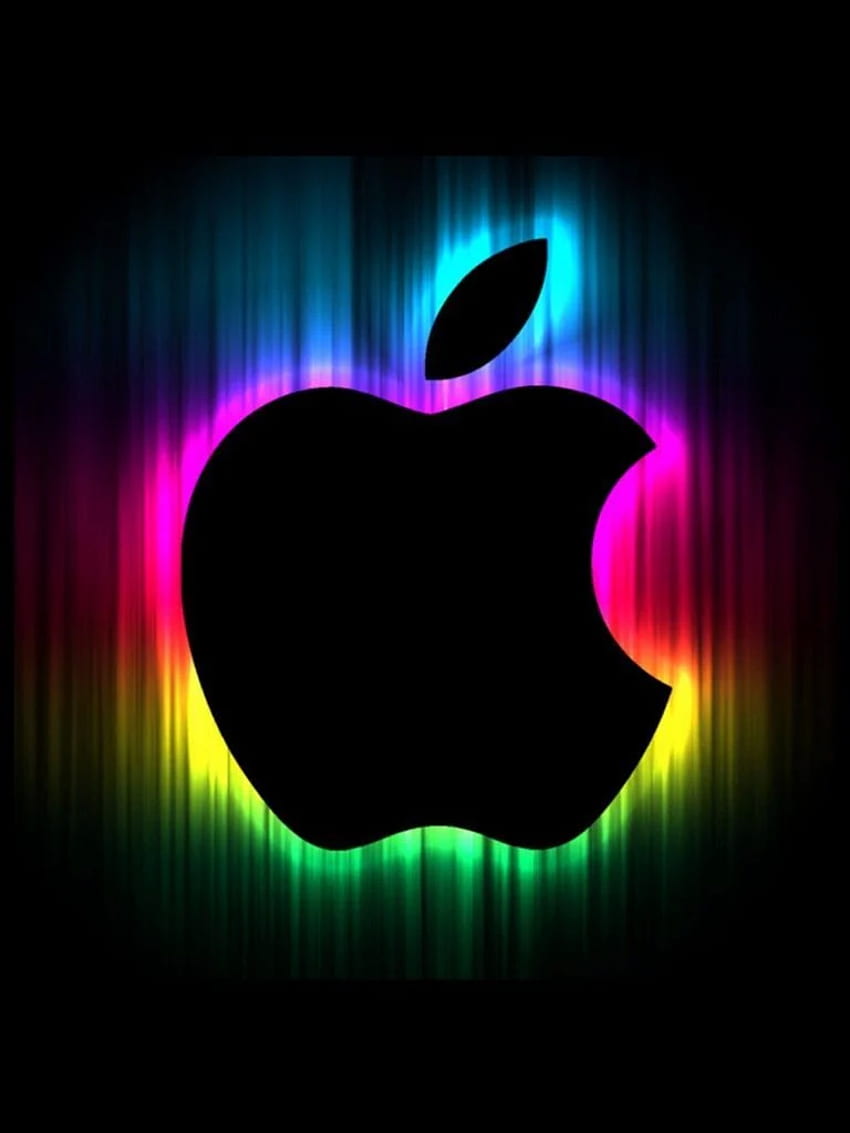 Niesamowity znak jabłka. Apple iPhone, logo Apple iPhone, Apple Tapeta na telefon HD