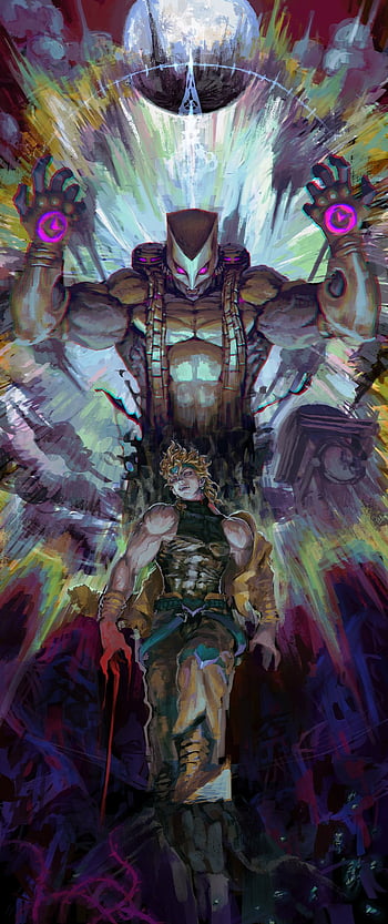 Jojo Dio Pose posted by Ryan Mercado, shadow dio HD phone wallpaper