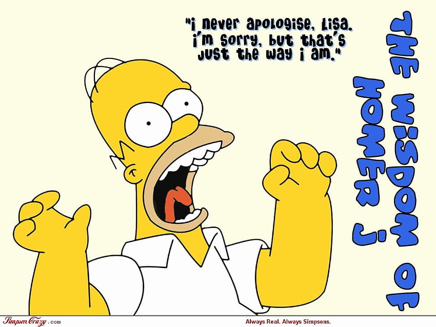 Funny Homer Simpson Backgrounds funny simpsons HD wallpaper  Pxfuel