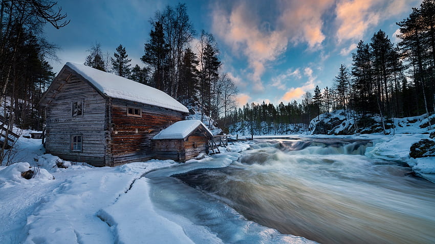 Winter in Finland , Winter 1920x1080 HD wallpaper
