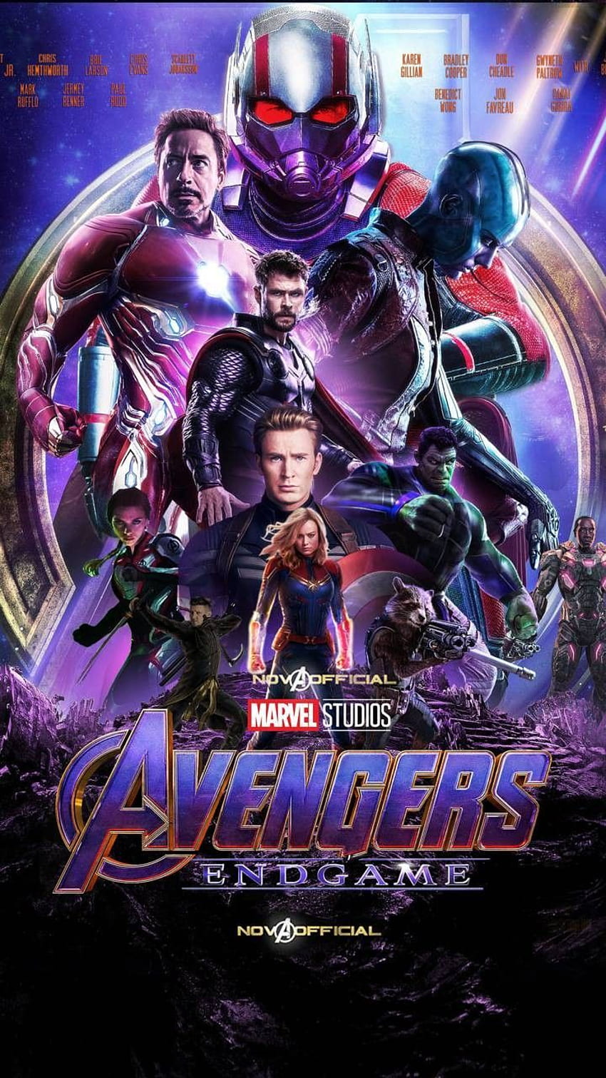Yenilmezler Oyun Sonu Tony Stark Thaos Captain Marvel Mobile - The Mobile, Avengers Endgame HD telefon duvar kağıdı
