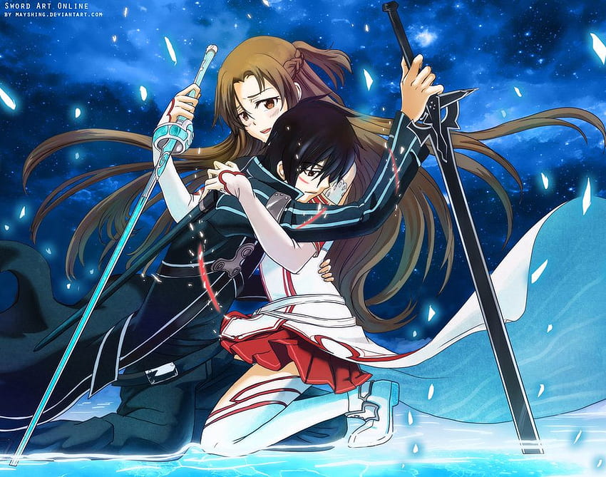 Sword Art Online Kirito Asuna Aflheim, Sword Art Online Anime fondo de  pantalla | Pxfuel