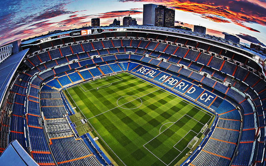 Santiago Bernabeu, Stadion Cf Real Madrid, Spanyol - Santiago Bernabeu Fondo De Pantalla Wallpaper HD