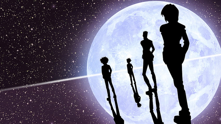 Gon, Killua, Leorio and Kurapika. HD wallpaper