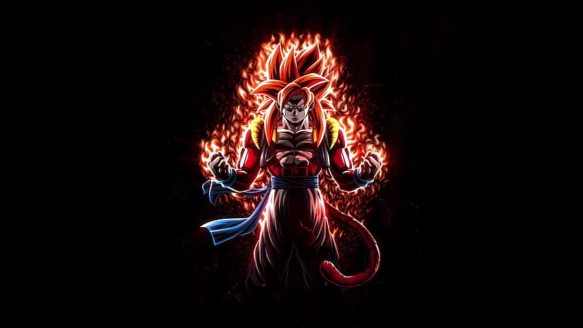 Gogeta / Goku와 Vegeta의 융합 / DBZ Quality - Live , Red Vegeta HD 월페이퍼