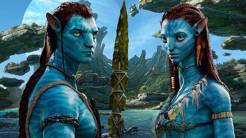 Jake et Neytiri Artwork Avatar 2 Fond d'écran HD