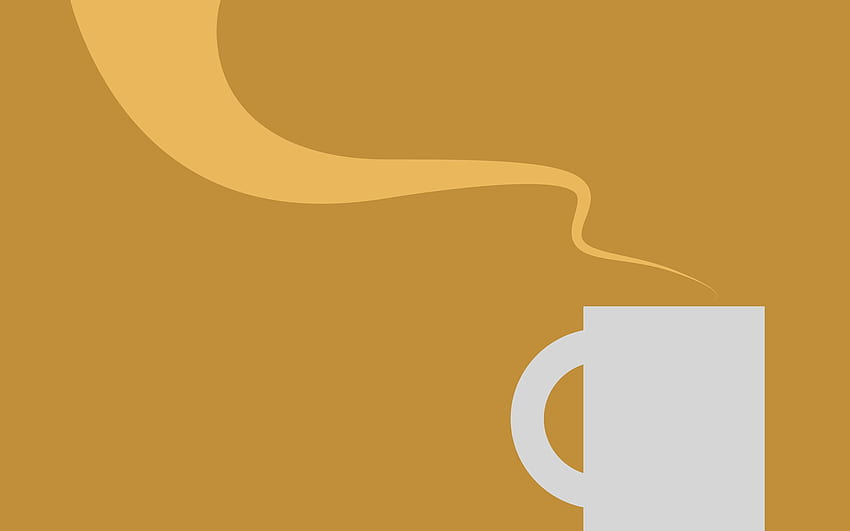 Coffee, Vector, Cup, Steam HD wallpaper