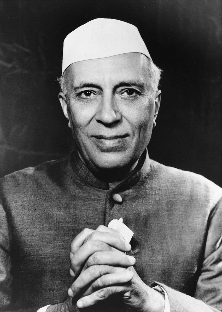 Рядкост от първия министър-председател на Индия - Пандит Джавахарлал Неру - галерия HD тапет за телефон
