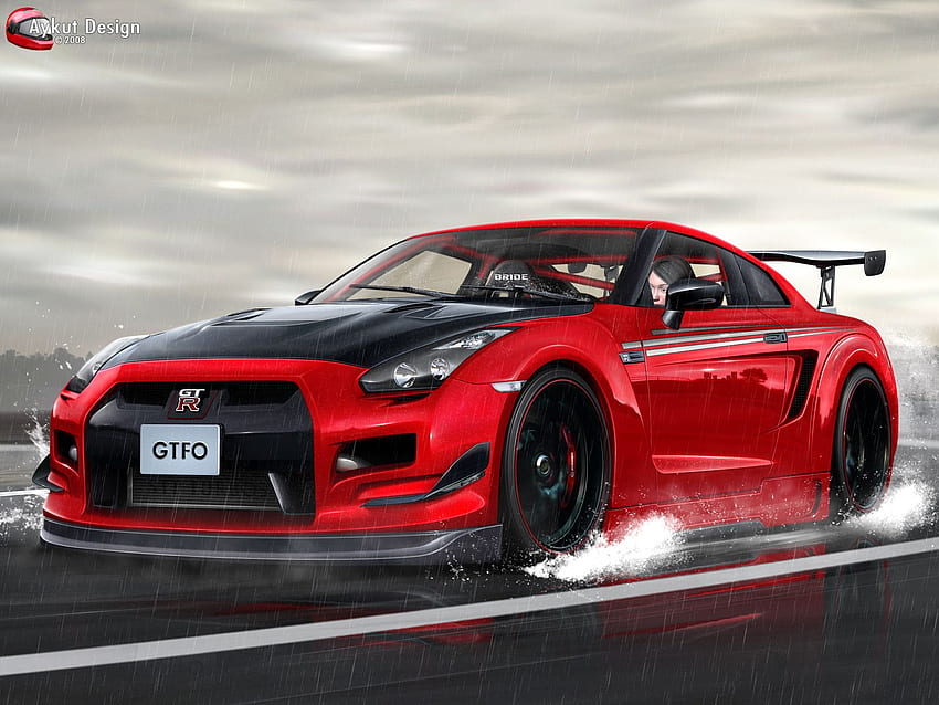 Style de kit carrosserie préparé Nissan GTR - Projets finis - Blender, Kit carrosserie Nissan GT-R Fond d'écran HD