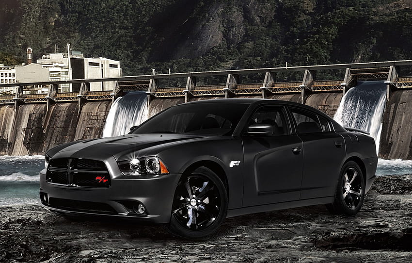 Water, Black, Dam, Dodge, Dodge, Charger, R T, Fast Five, Fast And Furious  5, Special Version, The Charger For , Section Dodge HD wallpaper | Pxfuel