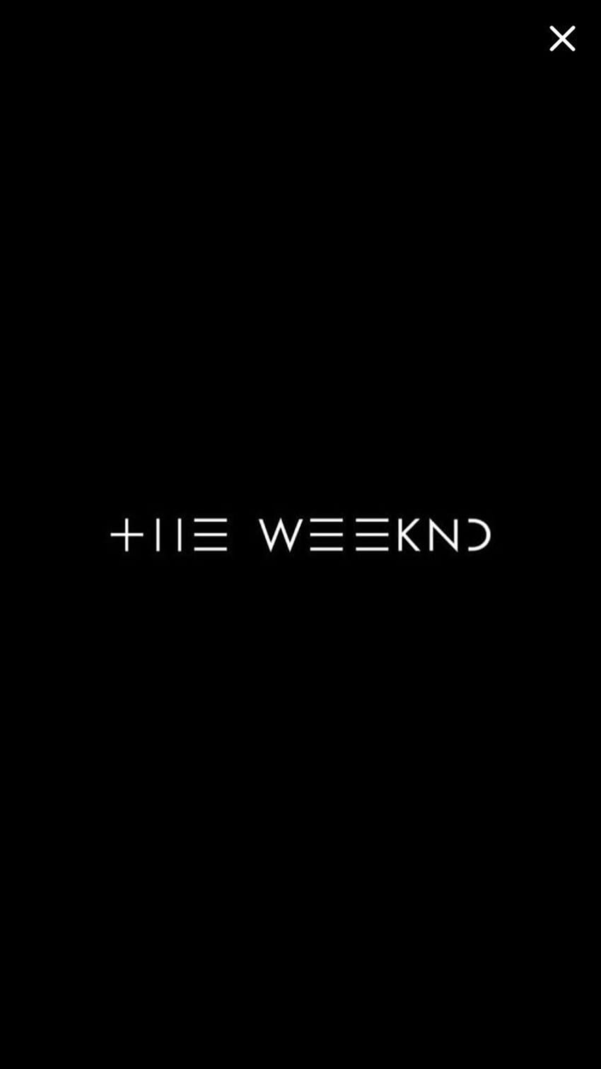 Име на файла Weeknd, The Weeknd HD тапет за телефон