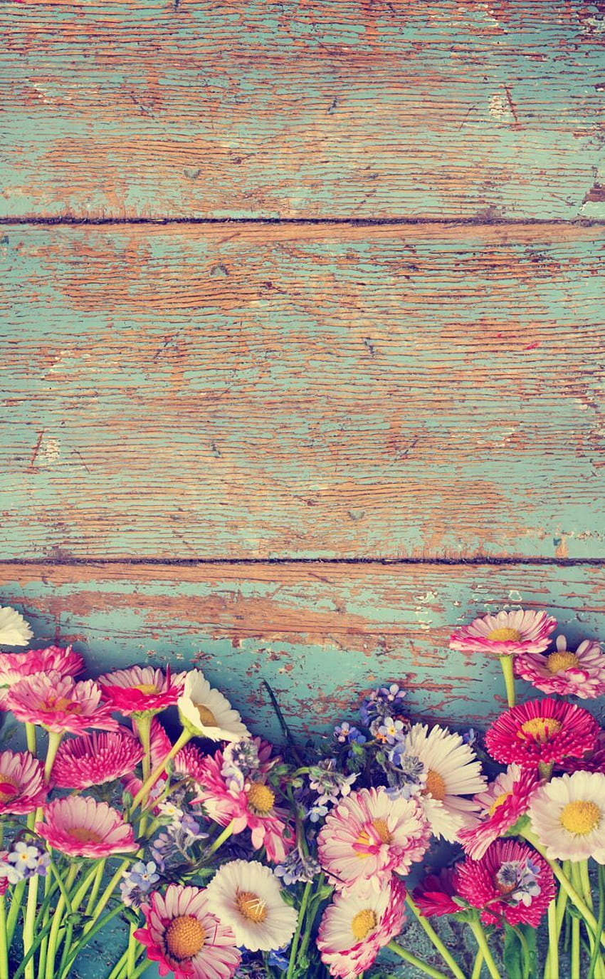 case floweres wooden samsung galaxy S advance s2 s3 mini, Rustic Floral iPhone X HD phone wallpaper