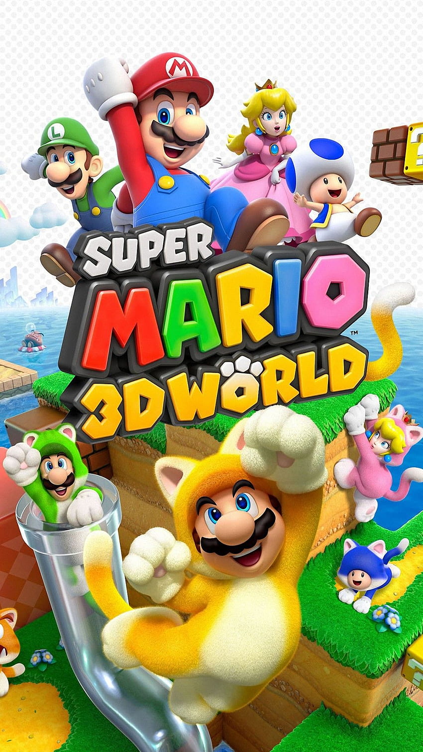 Super Mario Bros, Luigi e Mario Sfondo del telefono HD