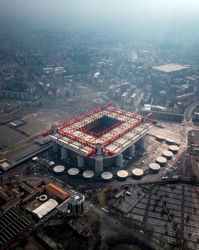 San Siro. Mailand, Giuseppe Mezza, Inter Mailand, San Siro Stadion HD-Handy-Hintergrundbild