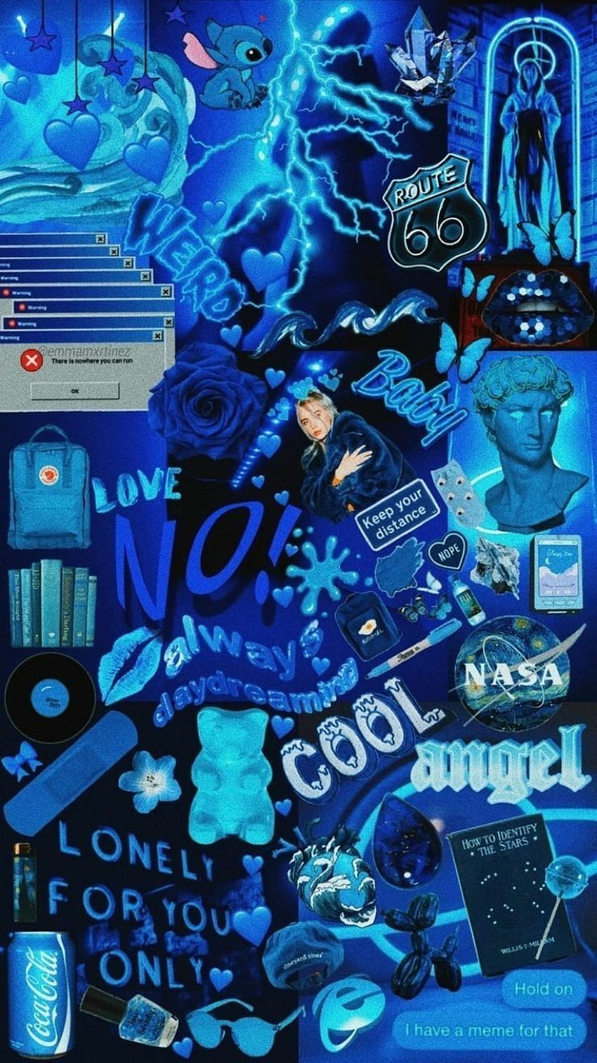 Baddie Aesthetic Blue - & Background, Badie HD phone wallpaper