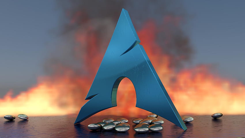 Archlinux - Завършени проекти - Общността на художниците на Blender HD тапет