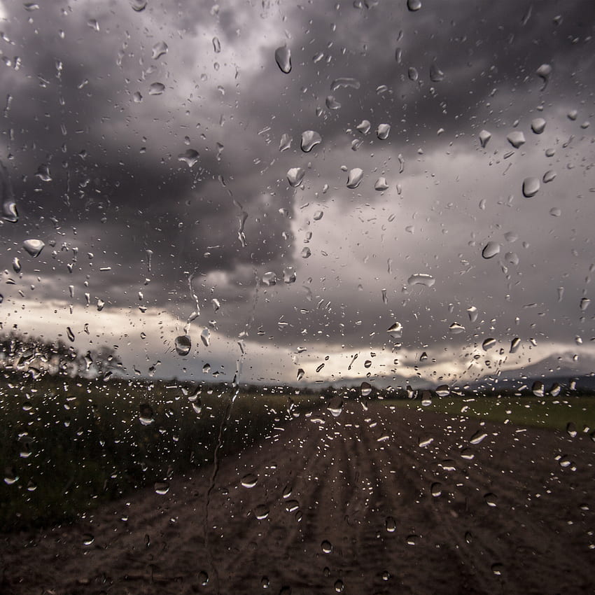 finestra piovosa, cielo, pioggia, natura, acqua, pioviggine - Usa, Sky Rain Sfondo del telefono HD