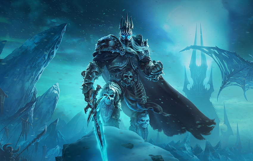 Dark King, World of Warcraft: Wrath of the Lich King, online game HD wallpaper