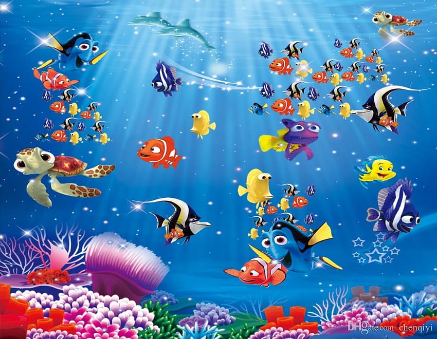 Sea Cartoon , Underwater Cartoon HD wallpaper