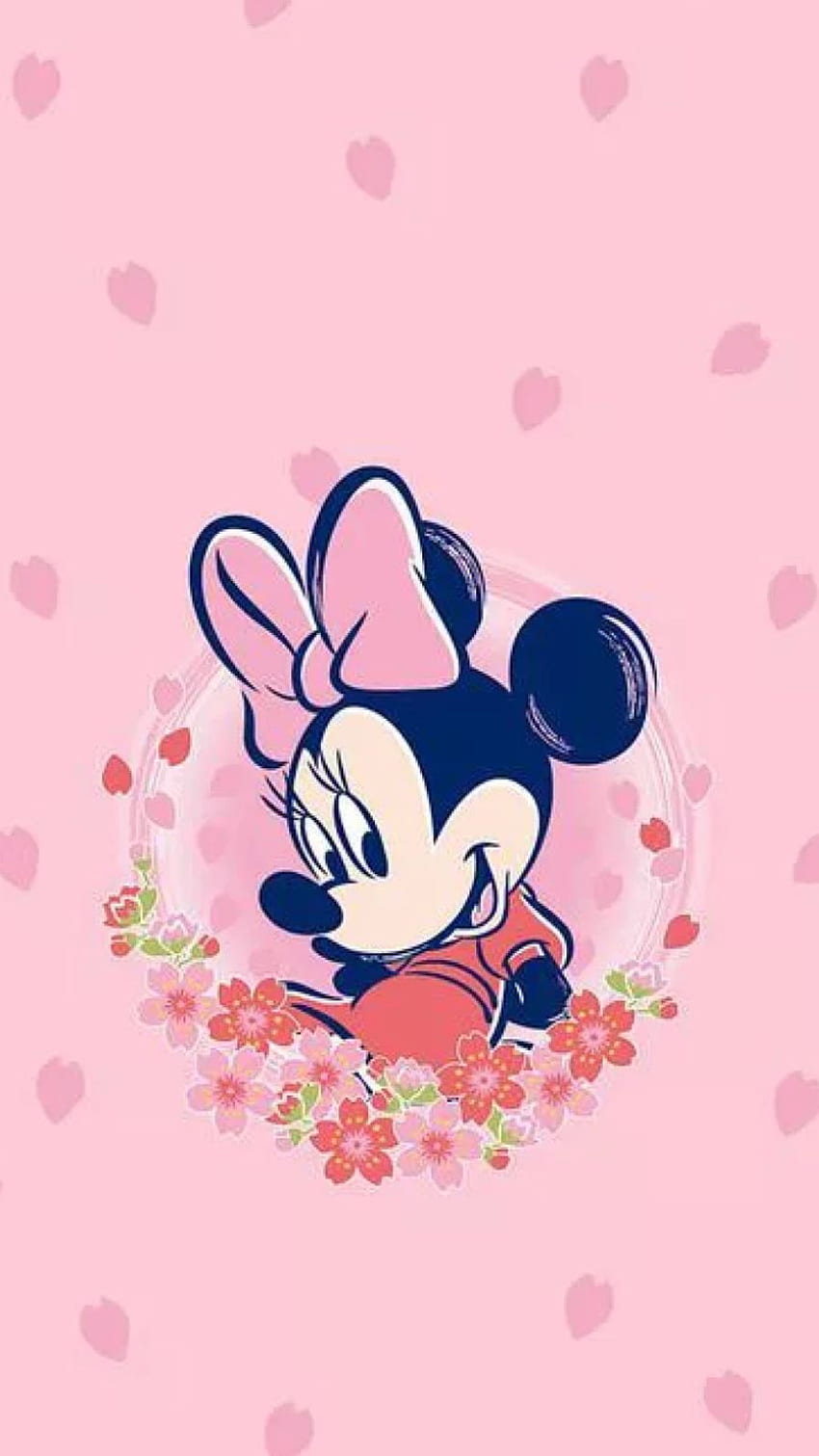 Minnie. iphone ładny, Myszka Miki , iPhone Myszka Miki, Vintage Disney Tapeta na telefon HD