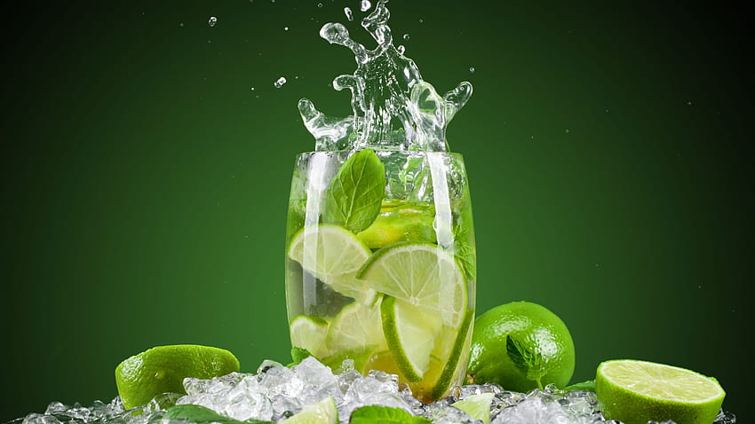 плод лимонов сок пресен коктейл ледено зелено пръскане [] за вашия мобилен телефон и таблет. Изследвайте портокаловия сок. Портокалов сок, портокалов сок, сок, естетика от зелен лимон HD тапет