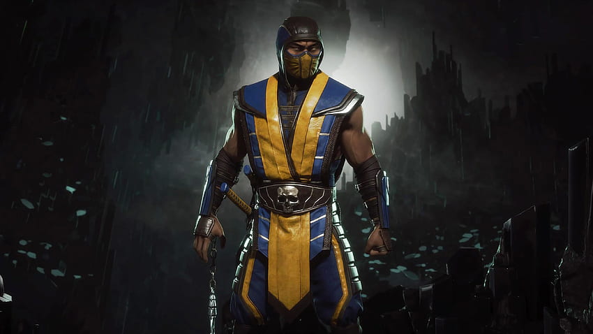 Mortal Kombat 11 Scorpion , Spiele HD-Hintergrundbild