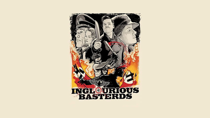 Inglourious Basterds Painting, Movies, Quentin Tarantino HD wallpaper