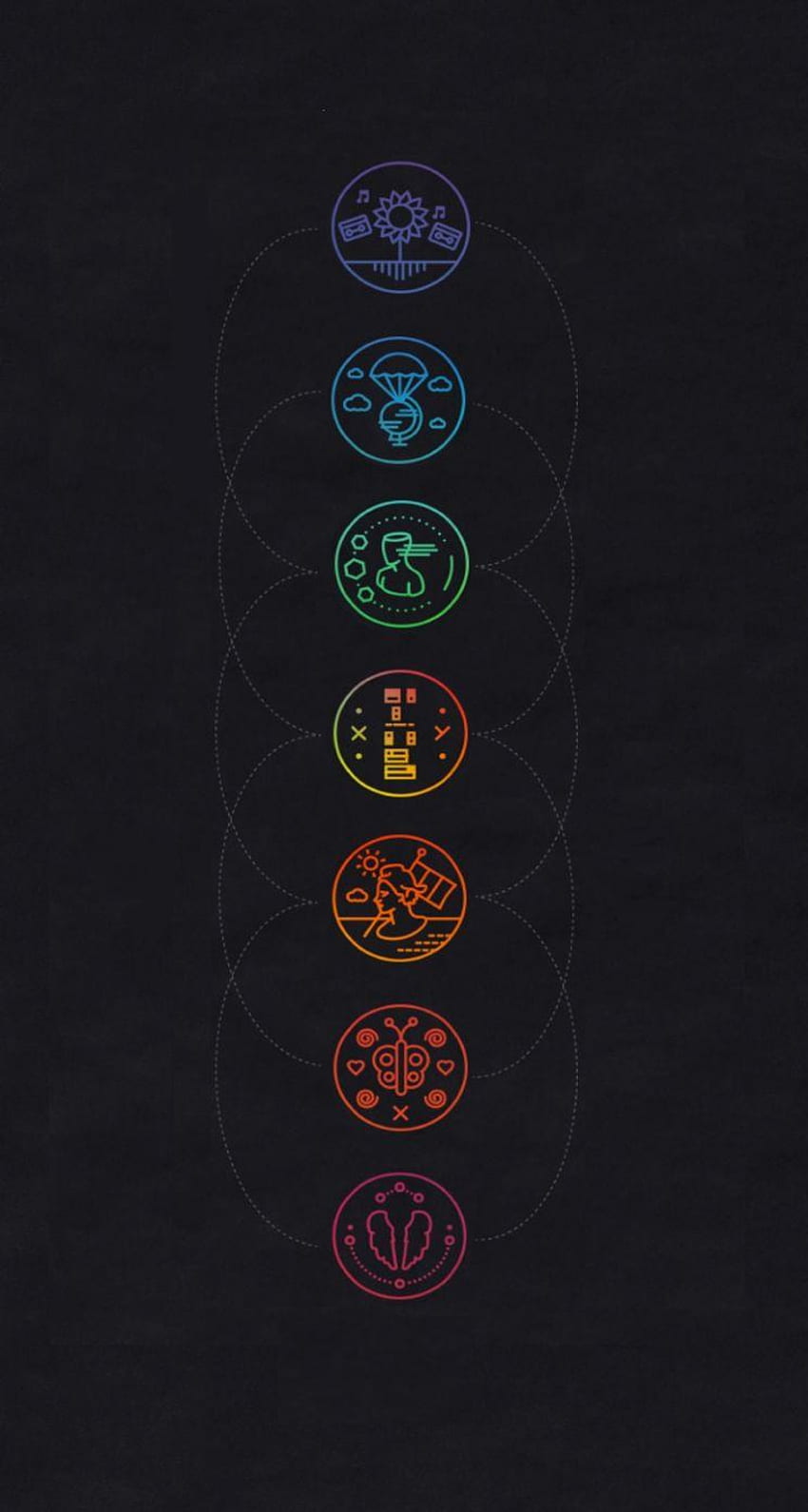 Coldplay HD тапет за телефон