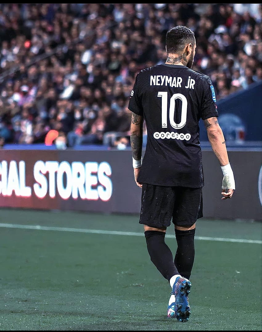 Neymar, uniforme deportivo, fútbol fondo de pantalla del teléfono