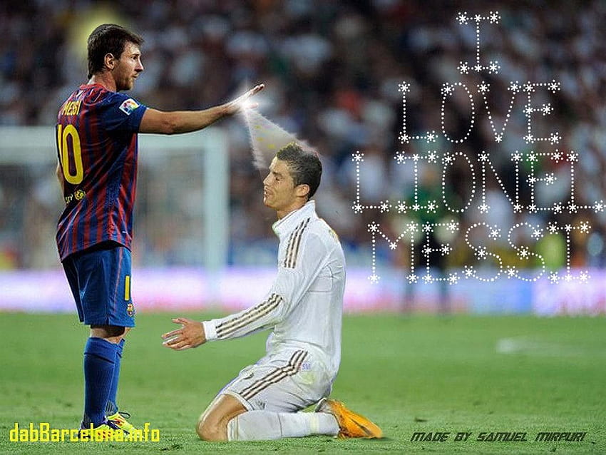 Ronaldo And Ronaldinho, Messi vs Cristiano Ronaldo HD wallpaper