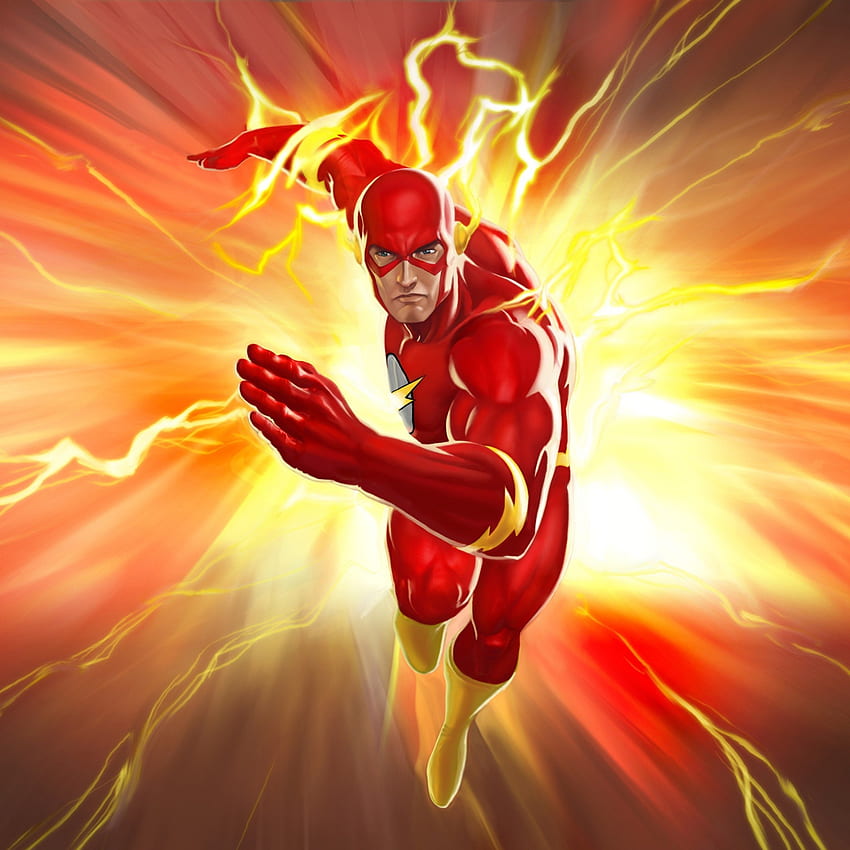 Piscando o Flash. Toque para ver mais Barry Allen The Flash iPhone, iPad e Android, planos de fundo, fundos! Papel de parede de celular HD