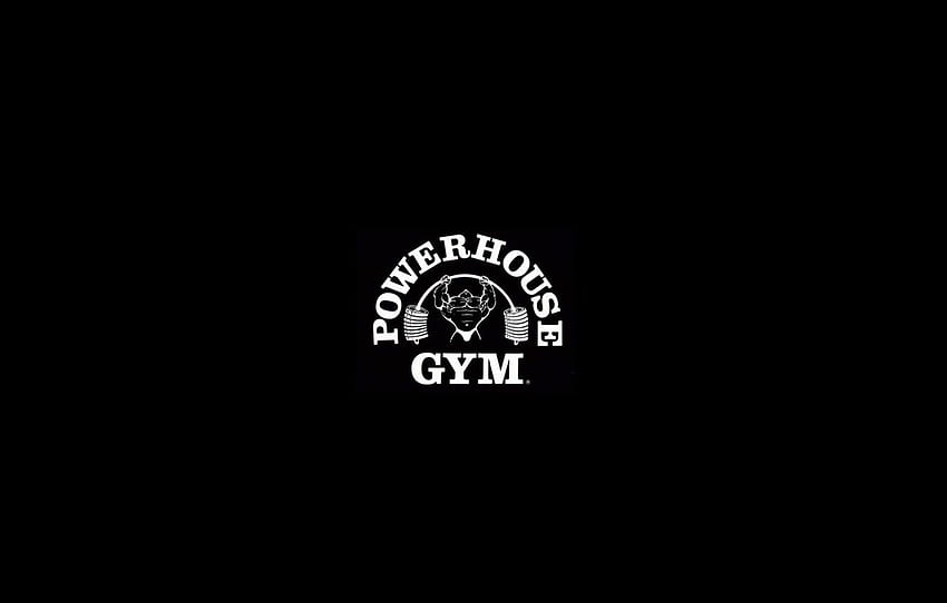metal, GYM, powerlifting for , section, Gym Logo HD wallpaper