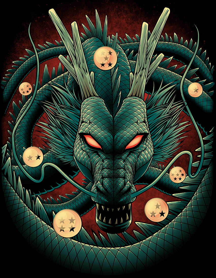 Shenron Dragon. Jose Real. Dragon ball gt, Dragon ball z, Shenlong HD phone wallpaper
