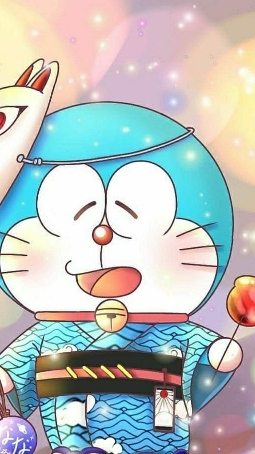 Doraemon carino, Doraemon stanco, stanco, Doraemon, cartone animato Sfondo del telefono HD