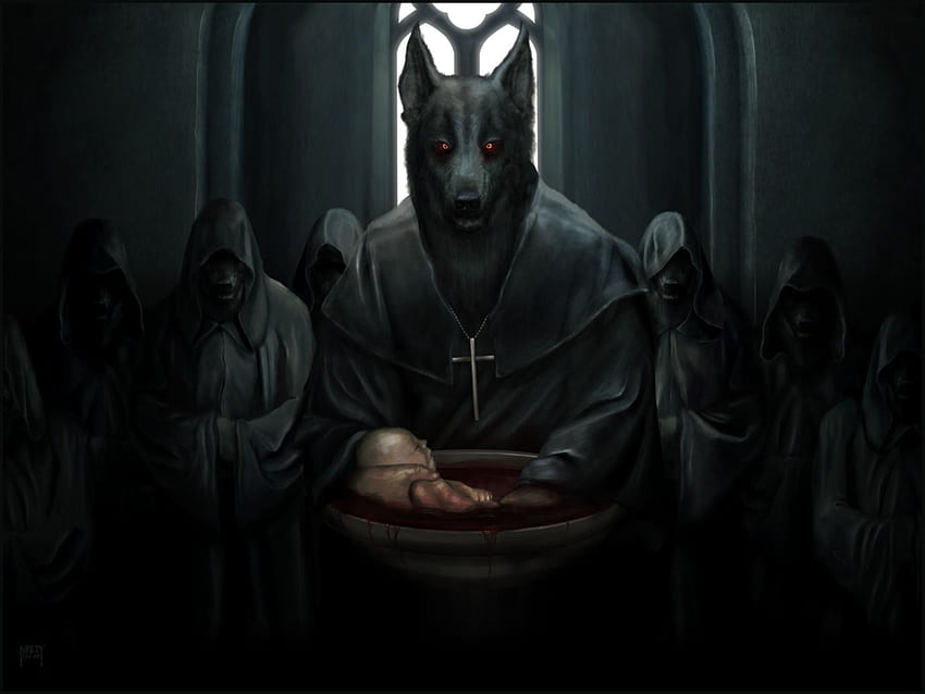 OSCURO malvagio horror spaventoso macabro fantasy halloween. . 1195022, Chiesa spaventosa Sfondo HD
