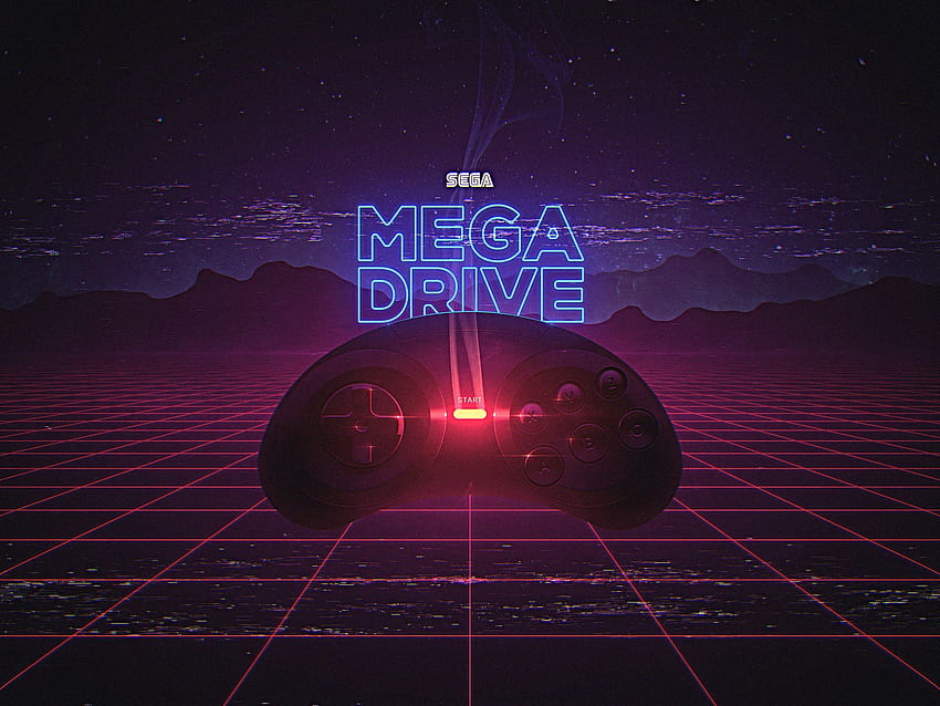 ArtStation - Sega Mega Drive, Слава Яковлев. Sega megadrive Wallpaper HD