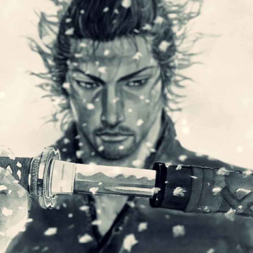Steam Atölyesi::Vagabond, Miyamoto Musashi HD telefon duvar kağıdı