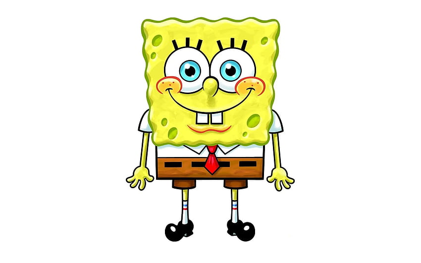 Pleased SpongeBob face - . HD wallpaper
